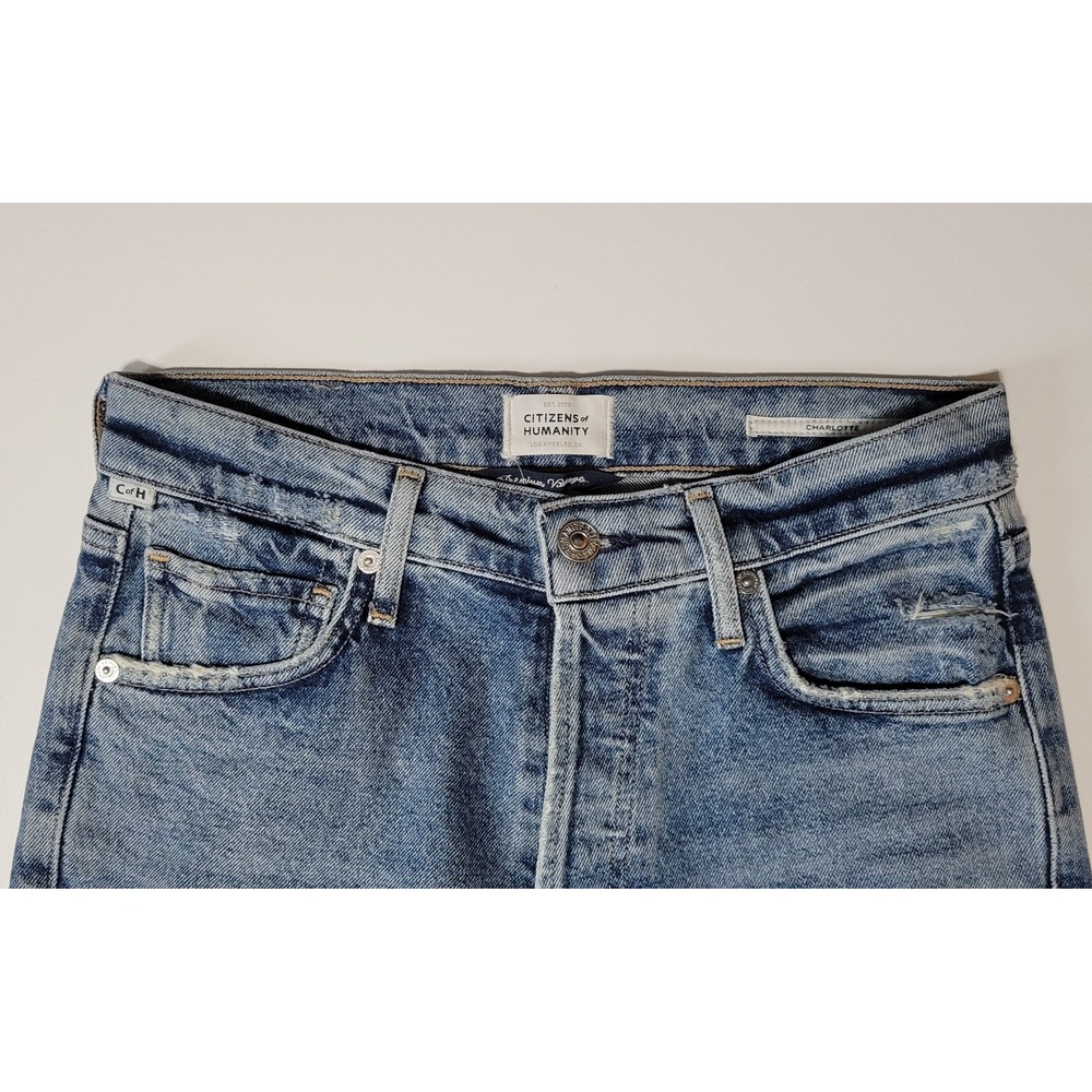 Citizens of Humanity Charlotte High Rise Straight Leg Jeans - Picture 5 of 9